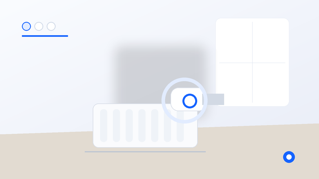 Vanne thermostatique connectée sur radiateur moderne
