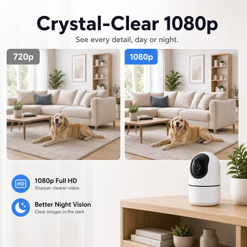 NéoCam Pan-Tilt Pro aperçu vidéo 1080p