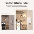 Interrupteur WiFi fonction detacher relais