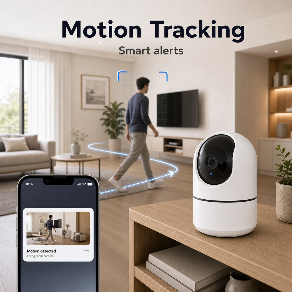 NéoCam Pan-Tilt Pro suivi de mouvement