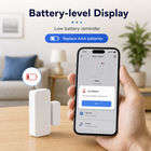 Low battery reminder for Wi-Fi door and window sensor