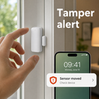 Tamper alert notification for Zigbee door and window contact sensor