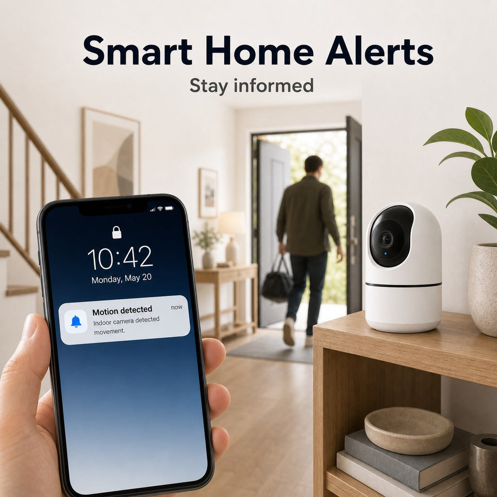 NéoCam Pan-Tilt Pro alertes maison connectée