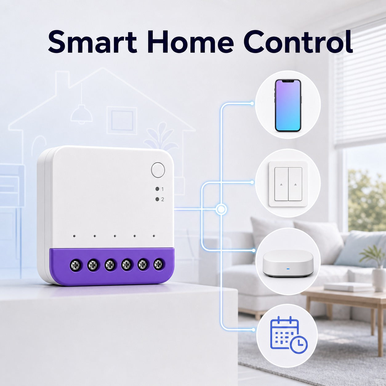 Contrôle maison connectée avec NéoRelay Dual Lite Pro