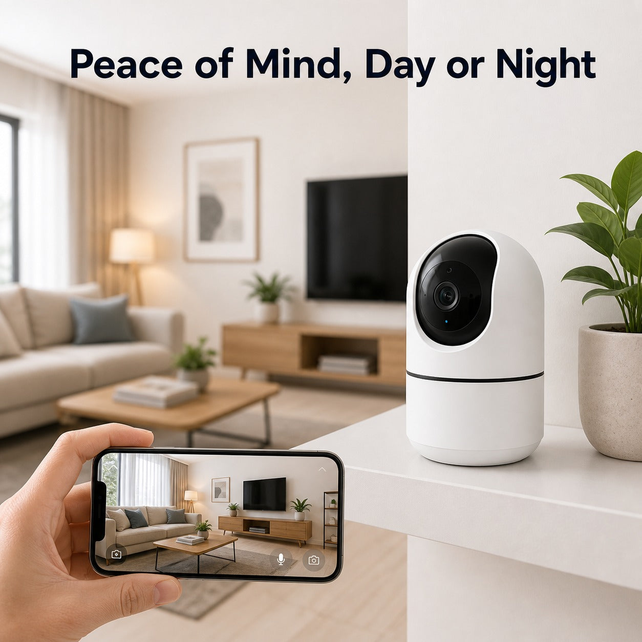 NéoCam Pan-Tilt Pro surveillance de jour comme de nuit
