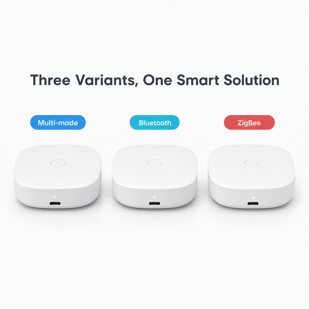 Variantes multimode Bluetooth et ZigBee de la passerelle mini.
