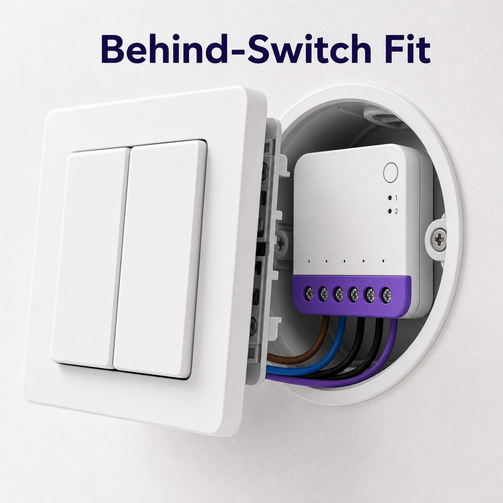 Installation derrière interrupteur du NéoRelay Dual Lite Pro