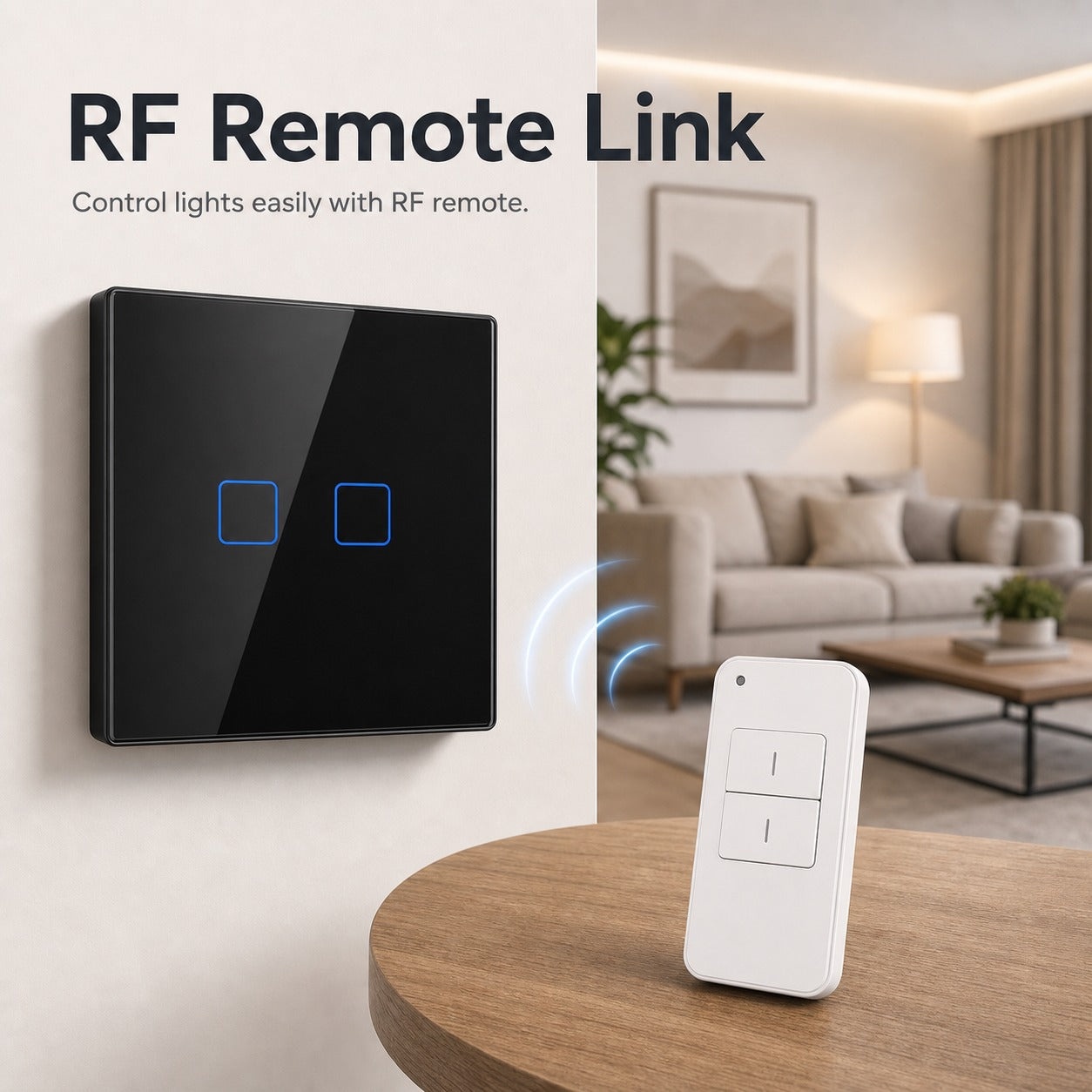 NéoTouch TX Pro liaison télécommande RF