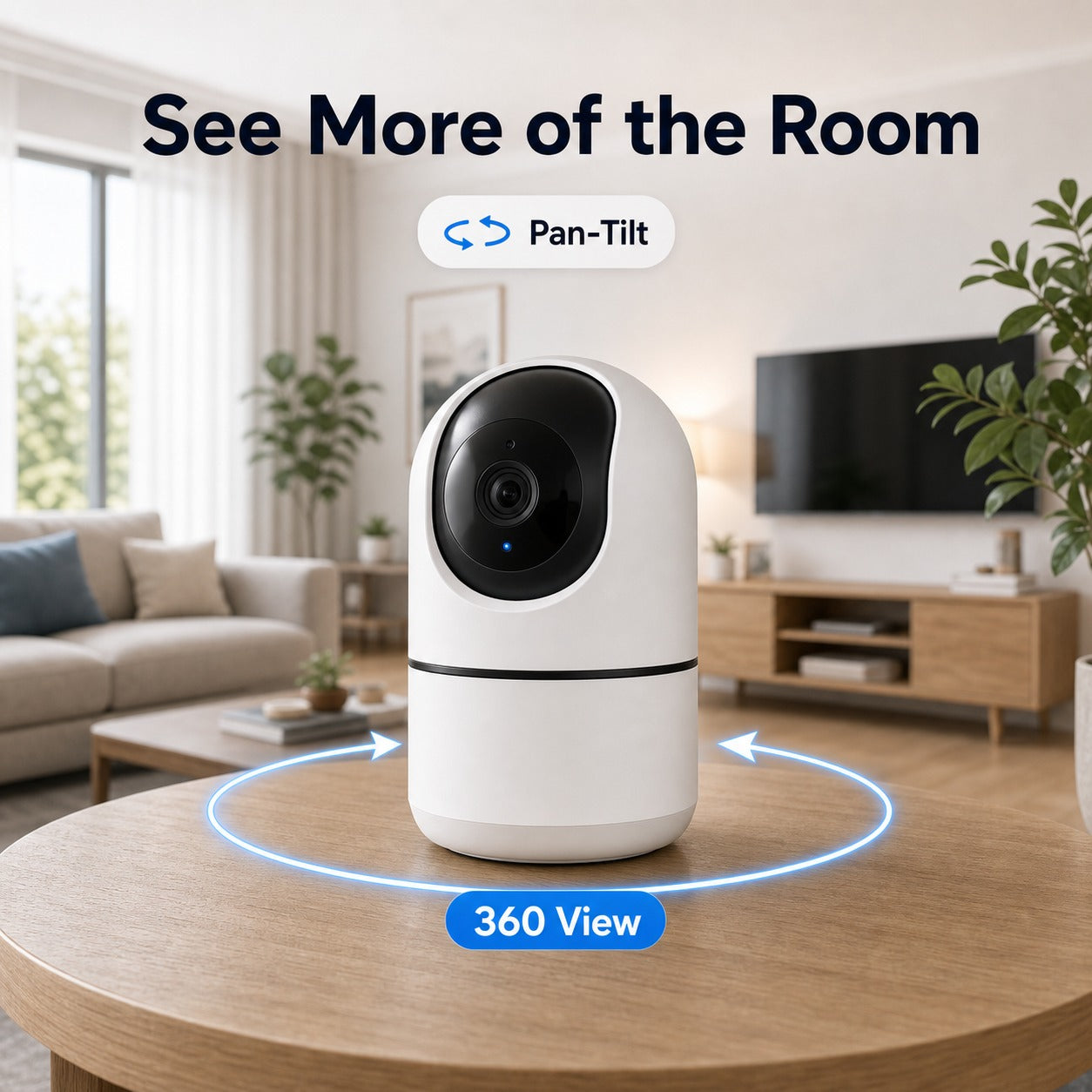 NéoCam Pan-Tilt Pro vue Wi-Fi 360