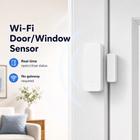 Door installation hero image for Wi-Fi door and window sensor