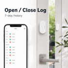 Open and close log visual for door window sensor history