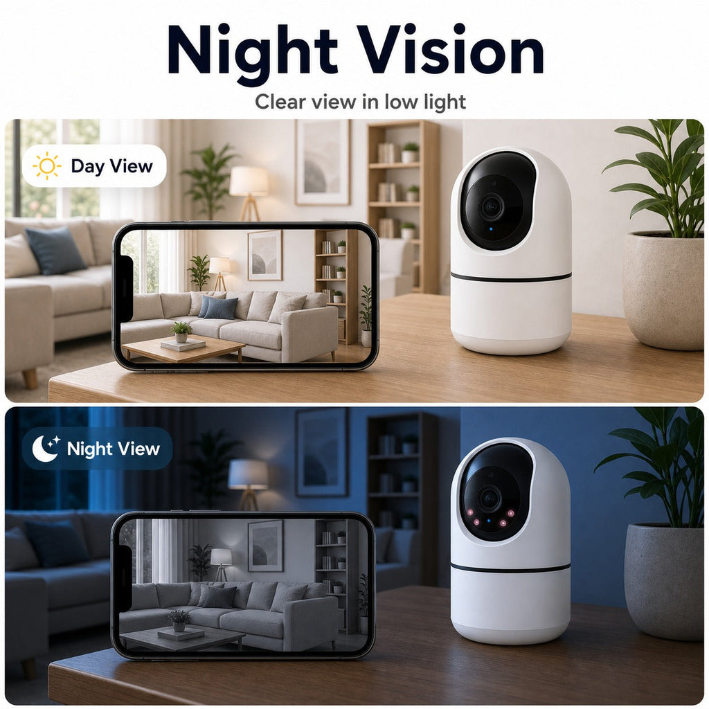 NéoCam Pan-Tilt Pro vision nuit