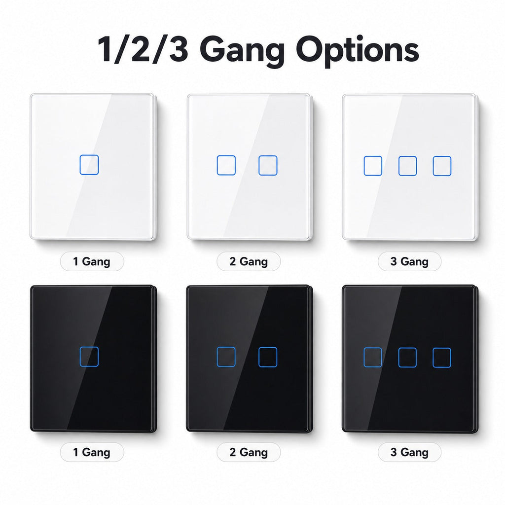 NéoTouch TX Pro options 1 2 et 3 touches