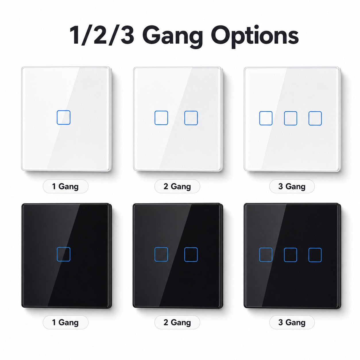 NéoTouch TX Pro options 1 2 et 3 touches