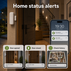 Home status alerts for Zigbee door and window contact sensor
