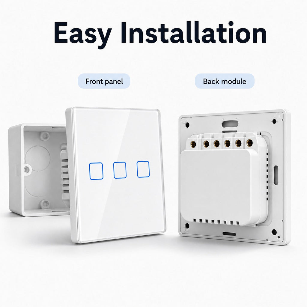NéoTouch TX Pro vue installation avant et arrière
