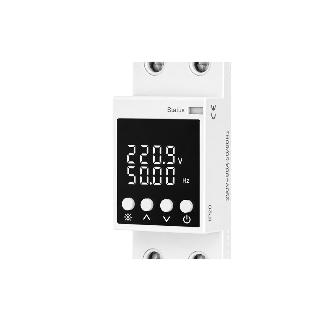 NeoBreaker Energy Comfort 80A WiFi circuit breaker studio detail image