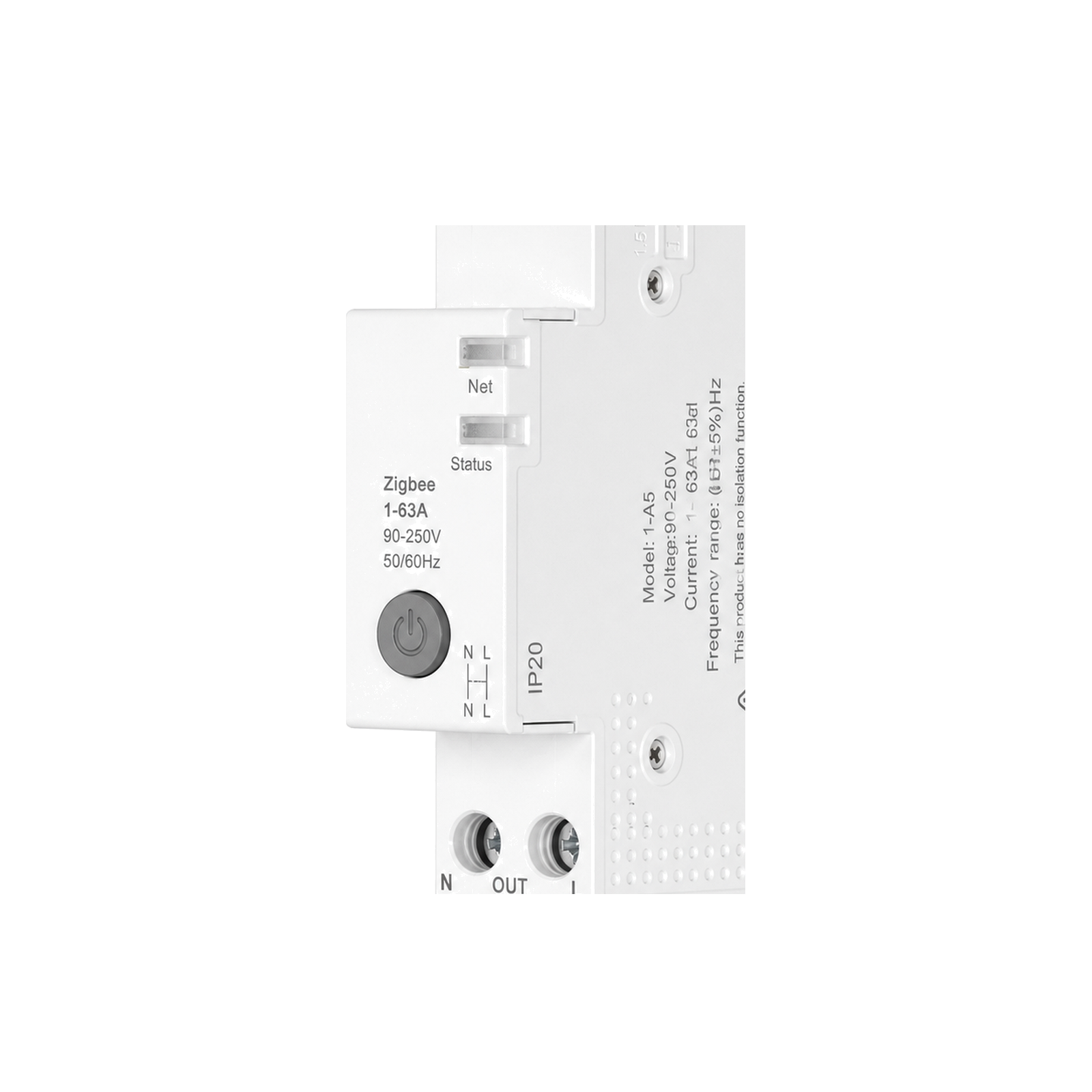 NeoBreaker 63 Comfort ZigBee circuit breaker studio detail image