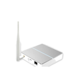 NeoBridge Wired Essential ZigBee gateway with antenna studio white background image