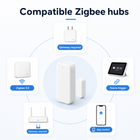 Compatible Zigbee hub overview for door and window contact sensor