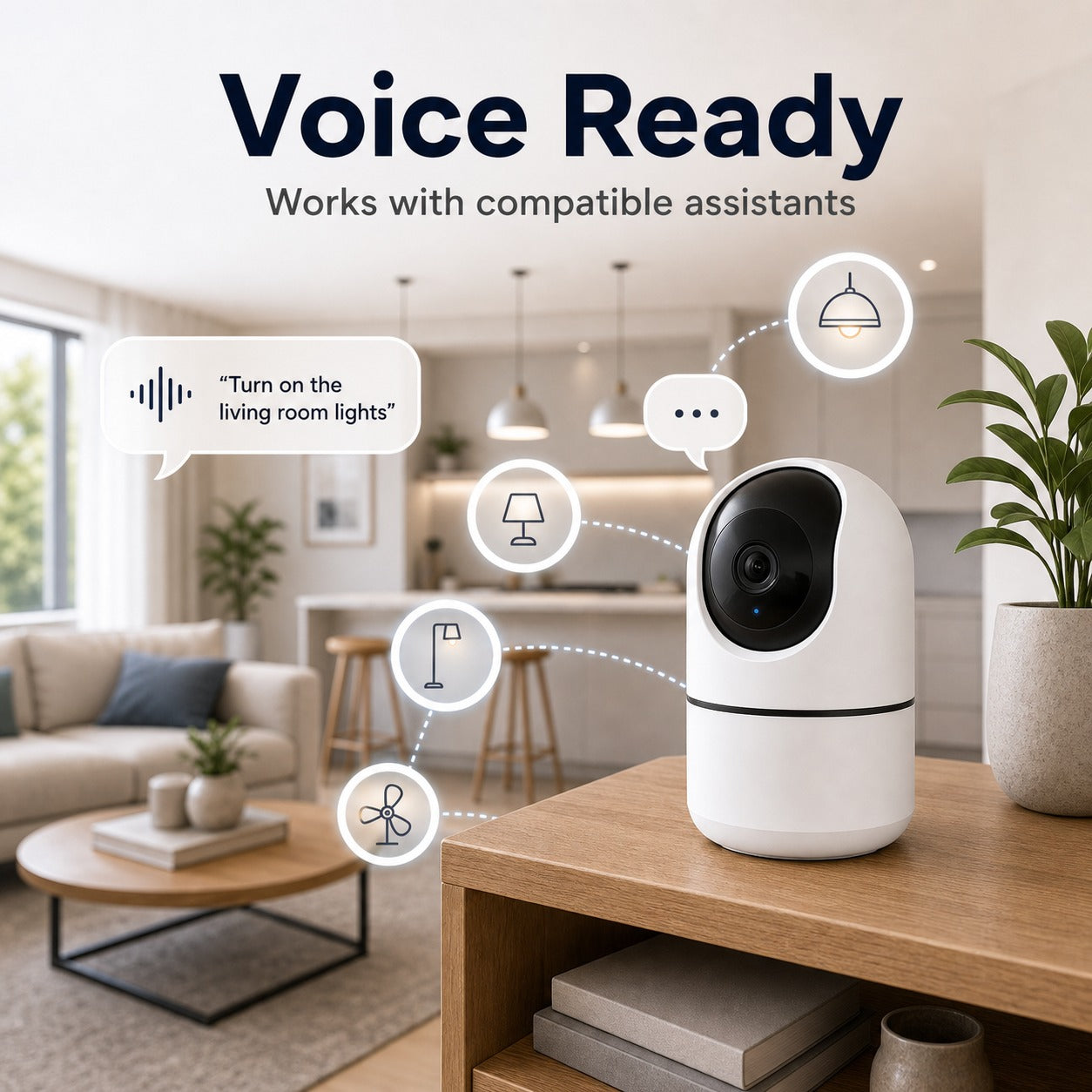 NéoCam Pan-Tilt Pro compatibilité assistants génériques