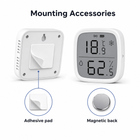 Mounting accessories with adhesive pad and magnetic back for climate sensor