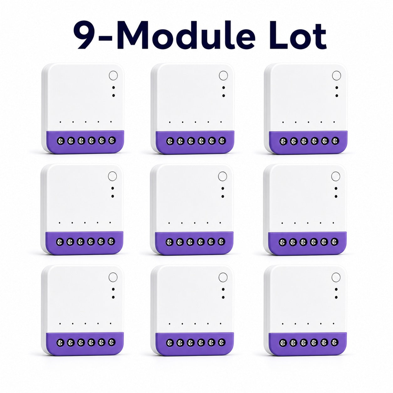 Lot de 9 modules NéoRelay Dual Lite Pro