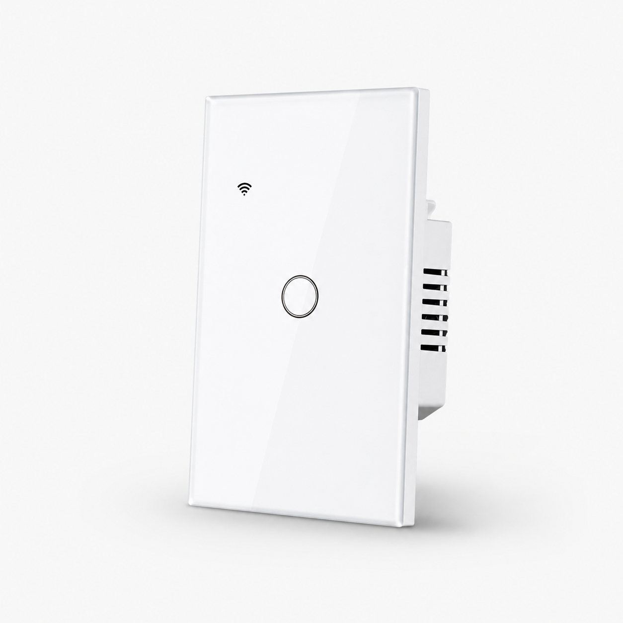 NéoGlass Lite Comfort — Interrupteur Tactile WiFi (Sans Neutre)