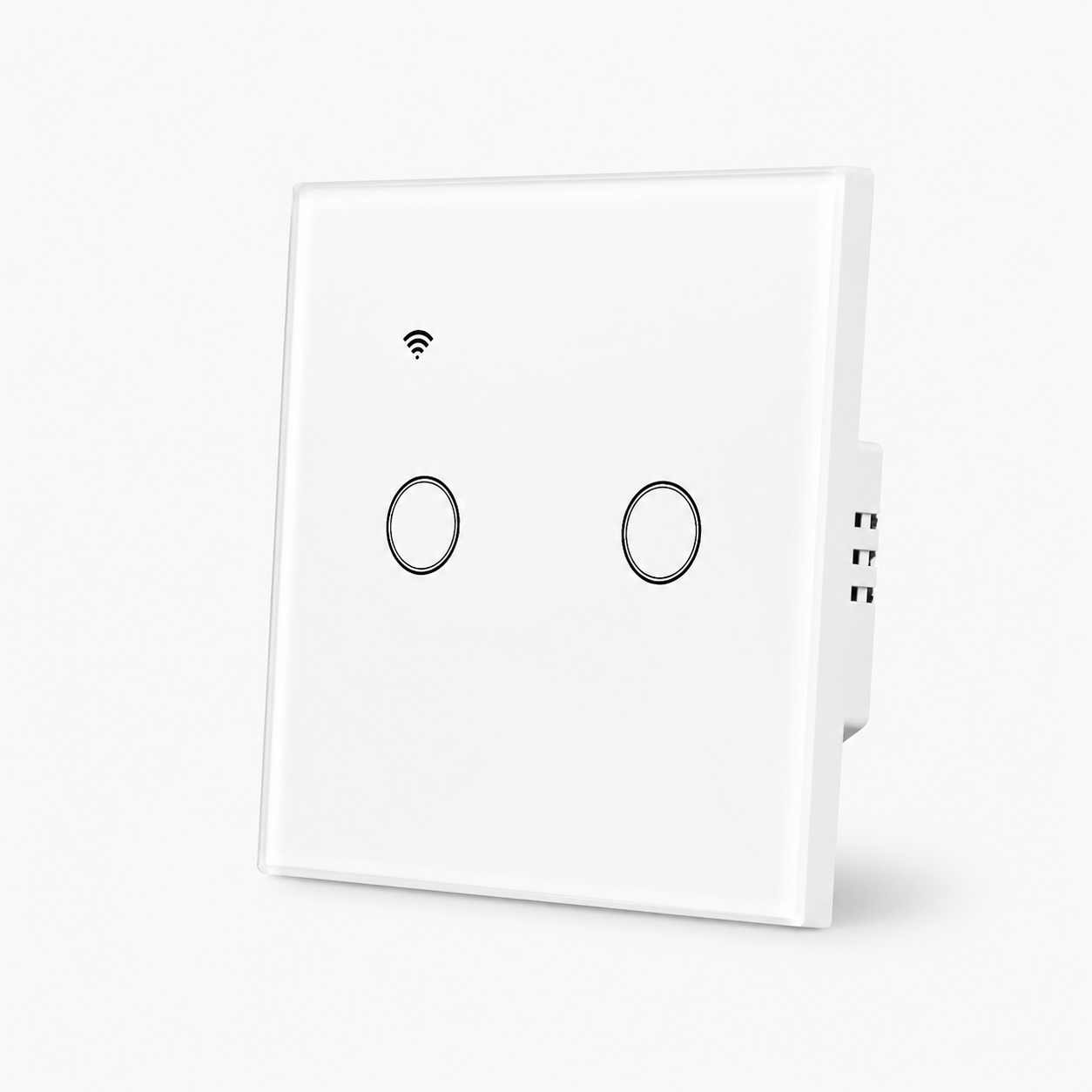 NéoGlass Lite Comfort — Interrupteur Tactile WiFi (Sans Neutre)