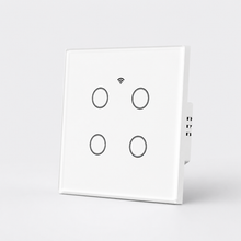 NéoGlass Lite Comfort — Interrupteur Tactile WiFi (Sans Neutre)