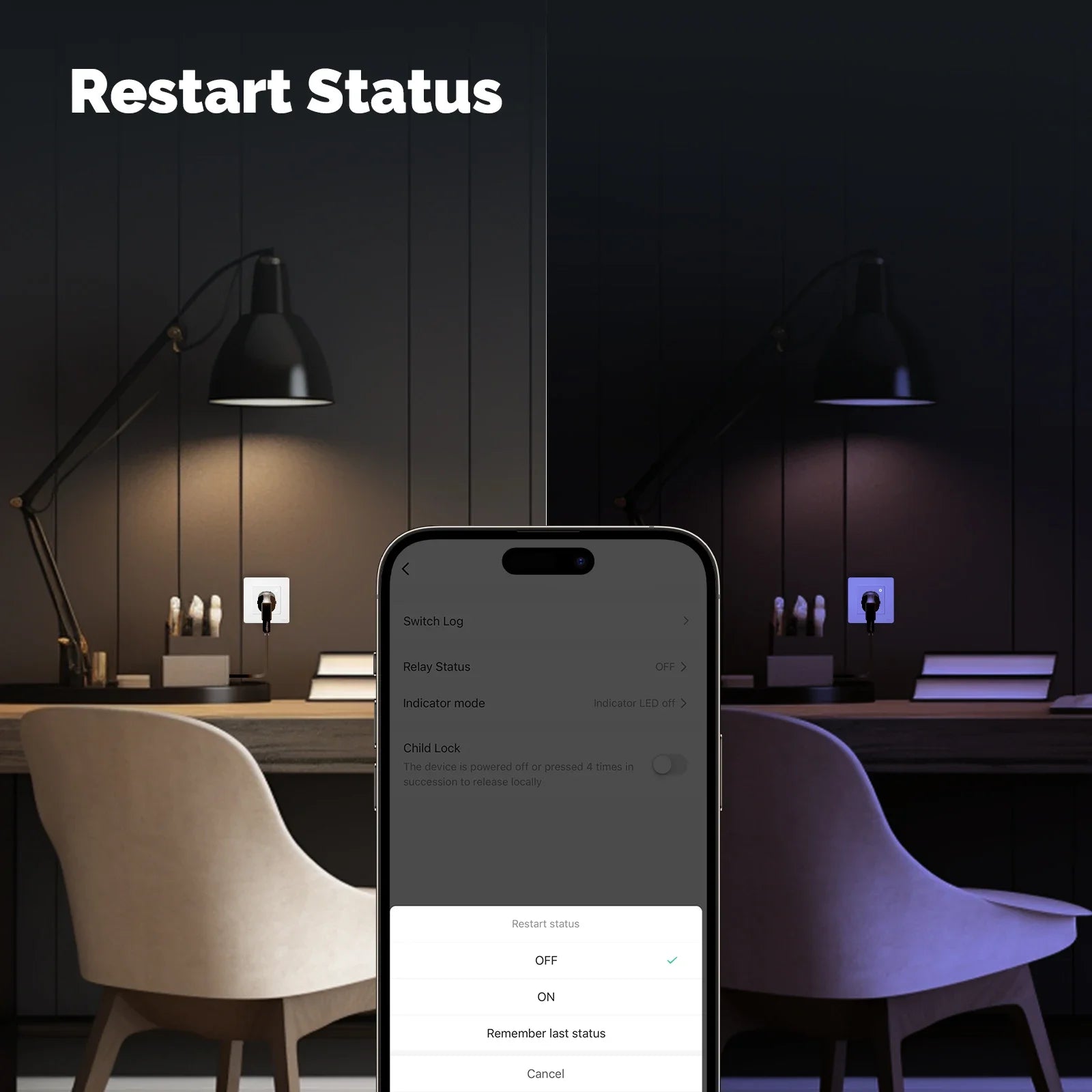 NéoPlug Ring Comfort — Prise murale ZigBee UK avec suivi énergie — vue produit 20