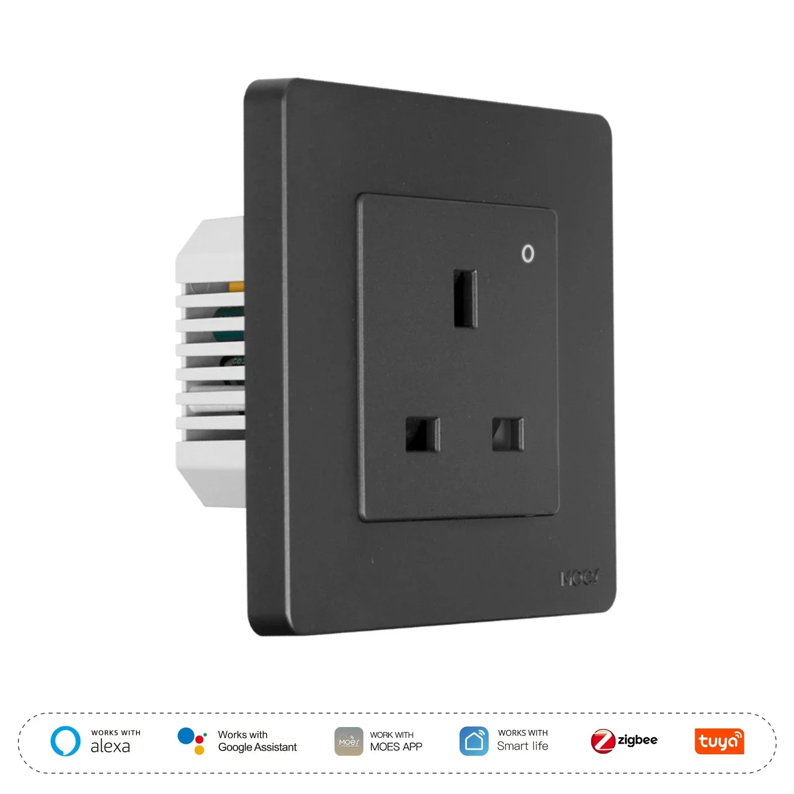 NéoPlug Ring Comfort — Prise murale ZigBee UK avec suivi énergie — vue produit 25