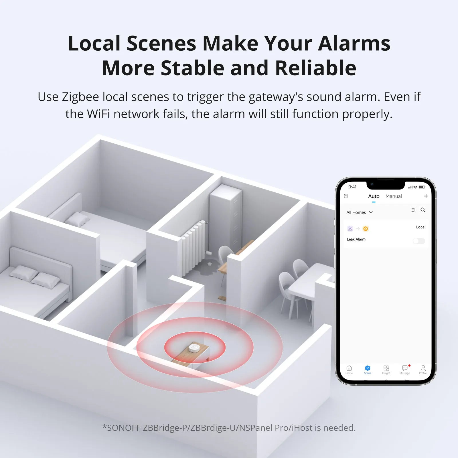 NéoLeak Guard Pro — Capteur fuite d'eau ZigBee — image principale
