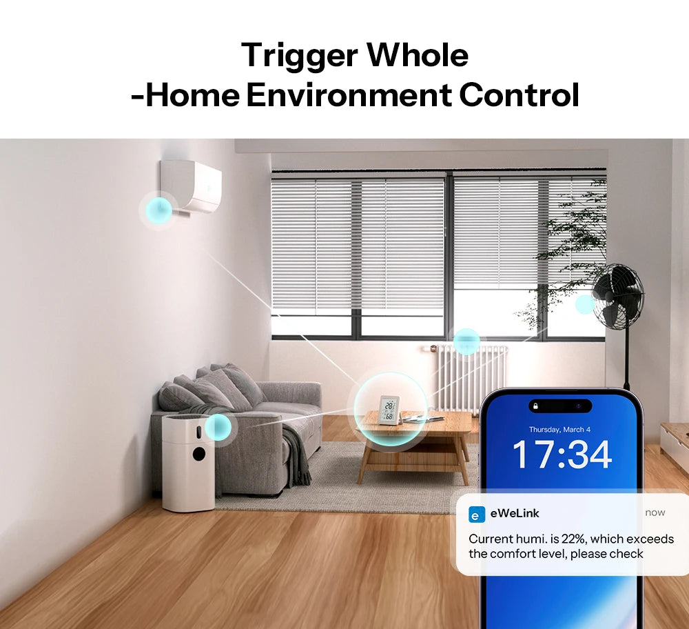 NéoClimate Display Pro — Capteur température/humidité ZigBee LCD — vue produit 11
