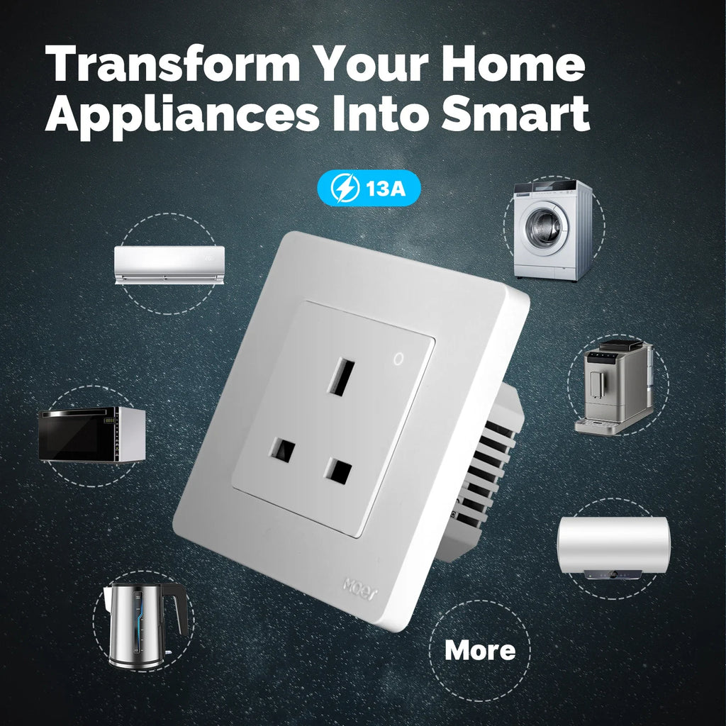 NéoPlug Ring Comfort — Prise murale ZigBee UK avec suivi énergie — vue produit 12