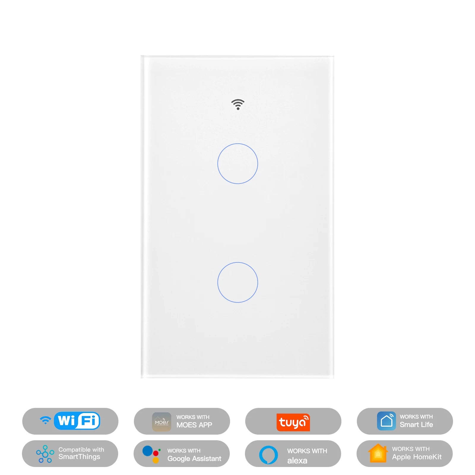 NéoMatter Glass Comfort — Interrupteur Tactile Universel Matter (US)