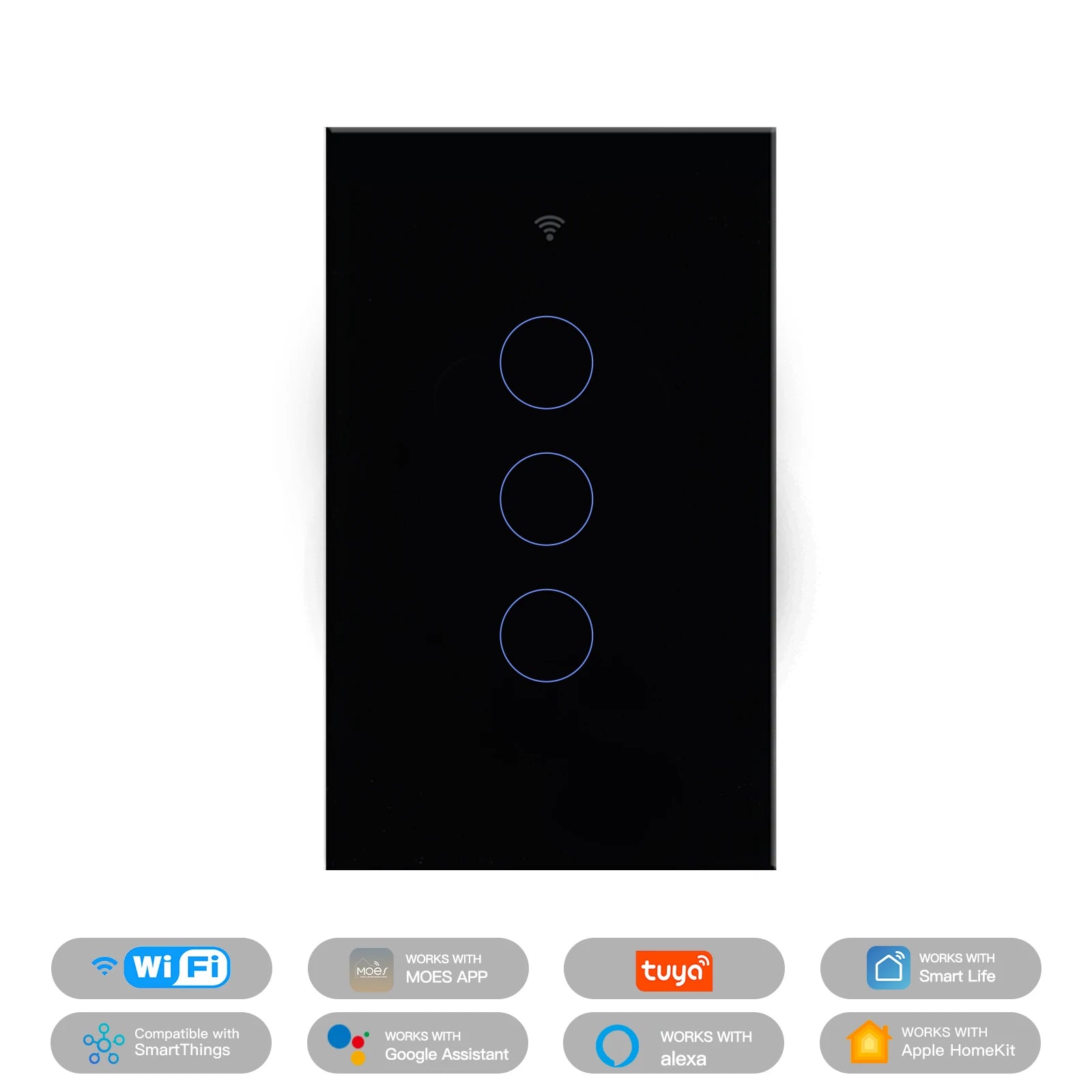NéoMatter Glass Comfort — Interrupteur Tactile Universel Matter (US)