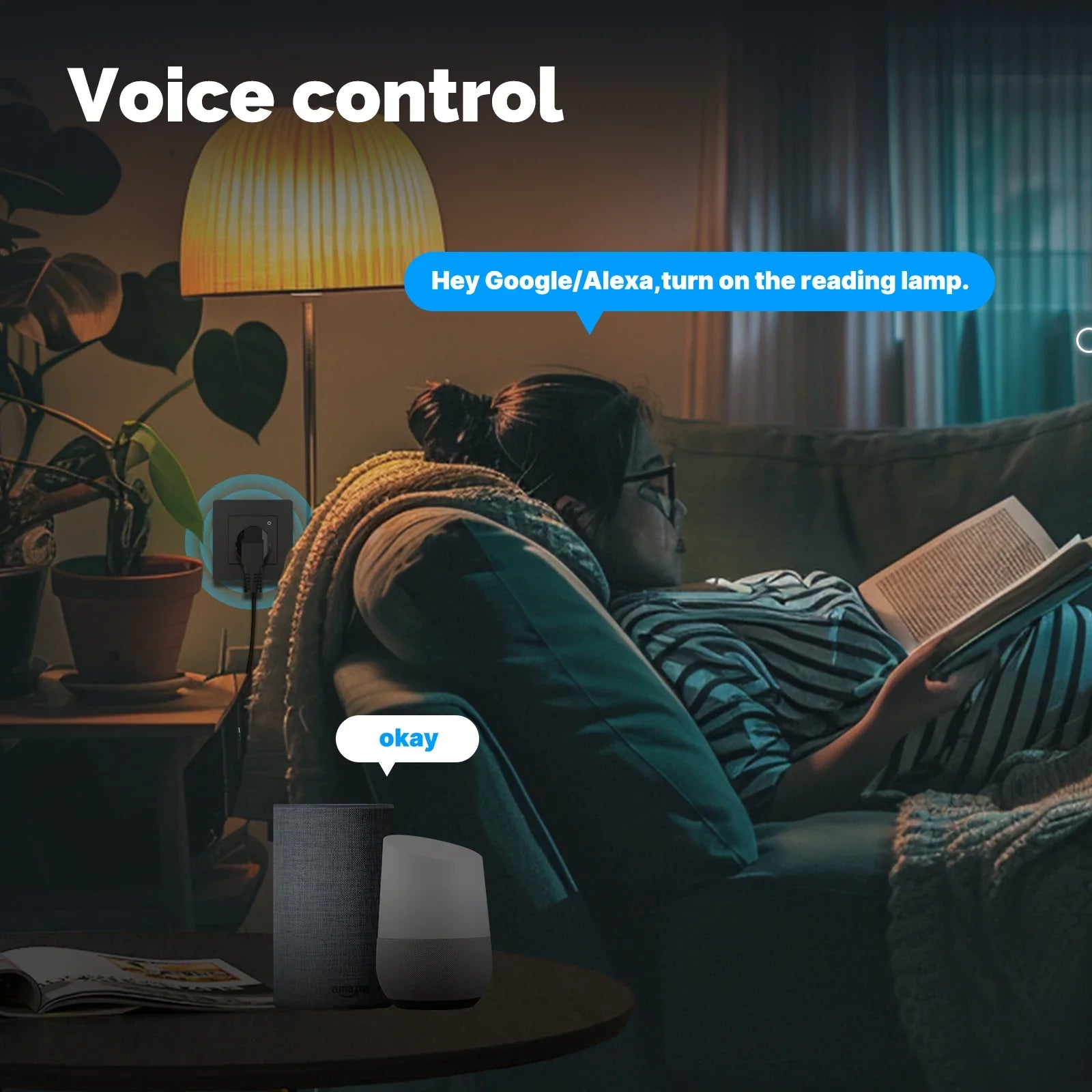 NéoPlug Ring Comfort — Prise murale ZigBee UK avec suivi énergie — vue produit 13