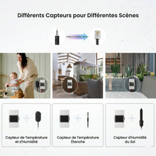 Capteurs temperature humidite pour scenes