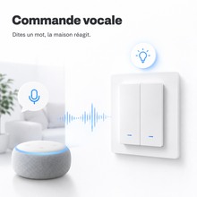 NéoMatter Comfort EU compatible commande vocale pour allumer et éteindre la lumière.
