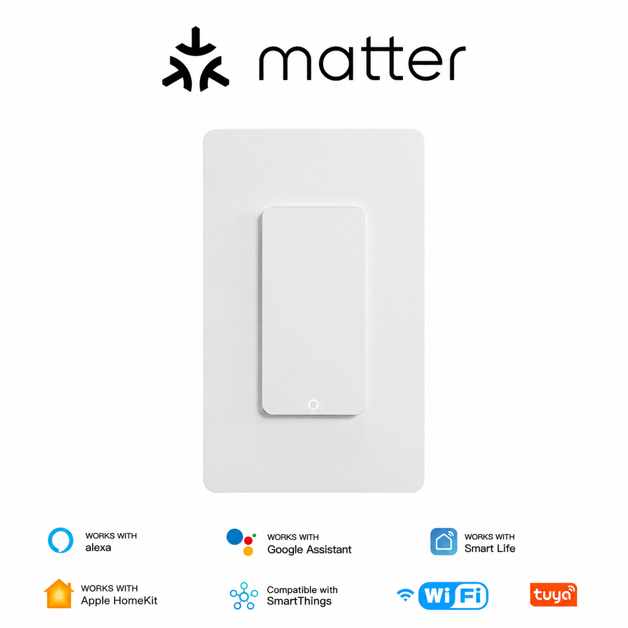 NéoMatter Comfort un canal compatible Matter, Alexa, Google Home et Apple Home.