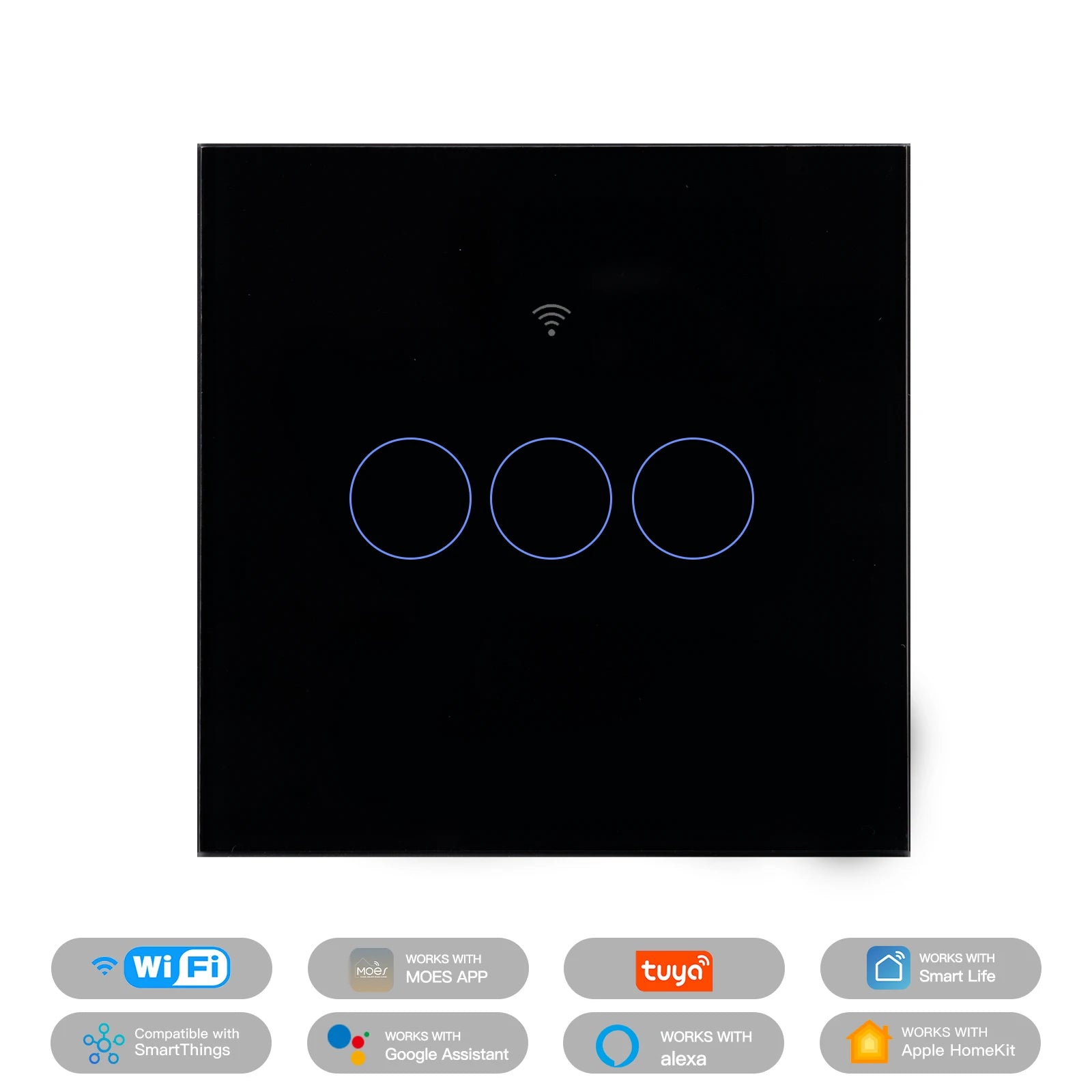 NéoGlass Matter Comfort contrôlable depuis une application domotique compatible Matter.