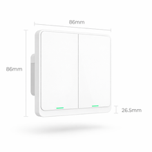 Dimensions du NéoSoft Bluetooth Comfort deux canaux pour installation murale précise.