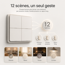 NéoScene 4 Comfort avec douze scènes accessibles d’un seul geste.