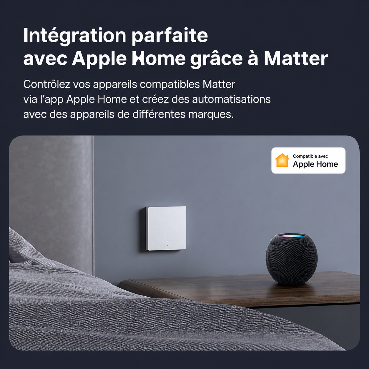 Interrupteur Apple Home Matter