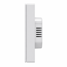 Interrupteur blanc profil cote