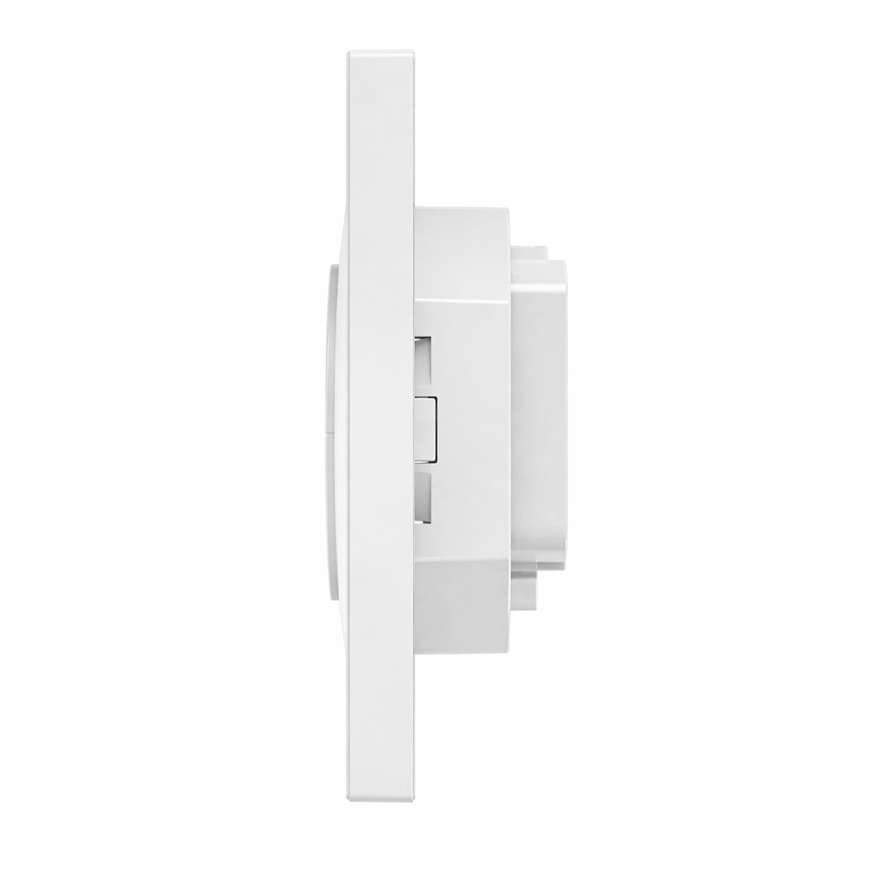 Profil interrupteur blanc encastre