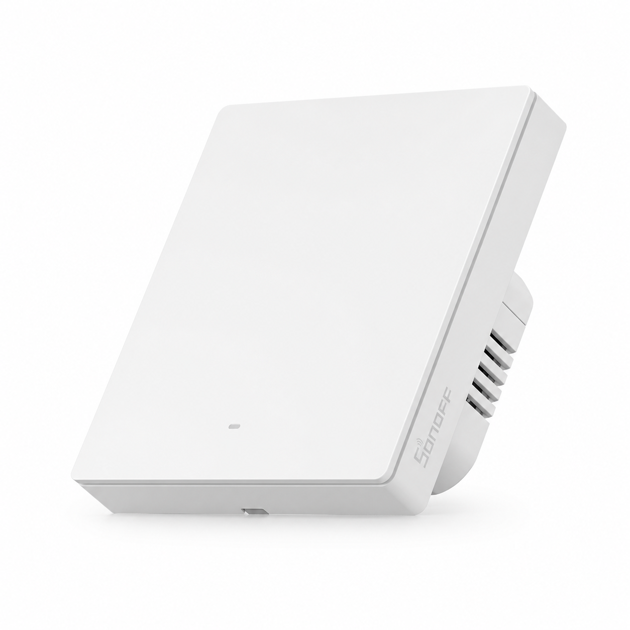 Interrupteur connecte blanc 1 bouton