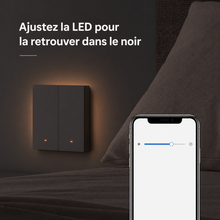 LED reglable de l interrupteur connecte