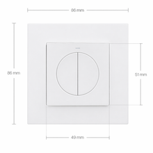 Interrupteur double connecte dimensions